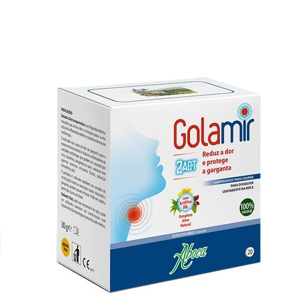 Пастилки Aboca Golamir 2act