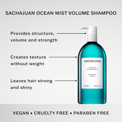 Шампунь SACHAJUAN Ocean Mist Volume