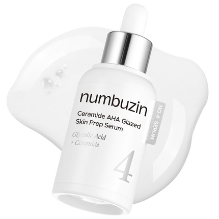 Отшелушивающая сыворотка Numbuzin №4 с церамидами и AHA для сияния кожи
