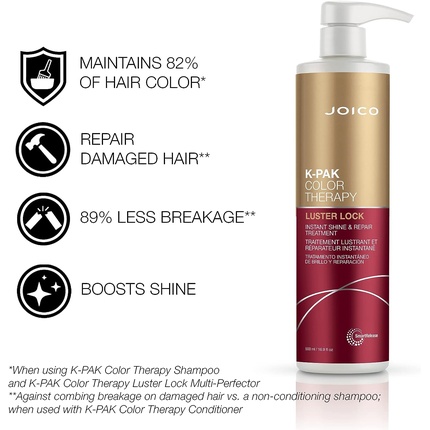 Средство Joico K-Pak Color Therapy Luster Lock для мгновенного блеска и восстановления