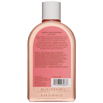 Гель для душа Crabtree & Evelyn Caribbean Island Wild Flowers и Груша и Розовая Магнолия