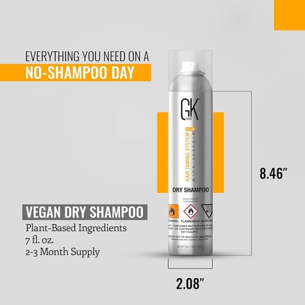 Сухой шампунь Gk Hair Waterless Overnight Dry Shampoo Hair Taming System