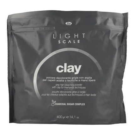 Осветляющий порошок Lisap Light Scale Clay Decolorant Gray