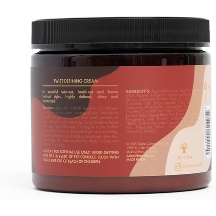 Стайлинг-крем As I Am Twist Defining Cream