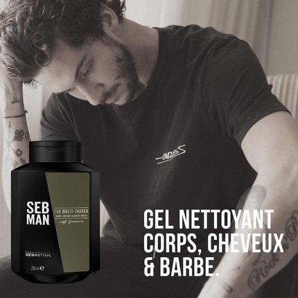 Гель для волос, бороды и тела Seb Man The Multitasker