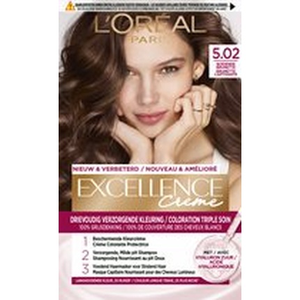 Стойкая краска для волос L'Oreal Paris Excellence Creme Boeiende Brunette