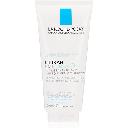 Молочко для тела La Roche-Posay Lipikar Urea 5+ Успокаивающее и разглаживающее против шероховатости