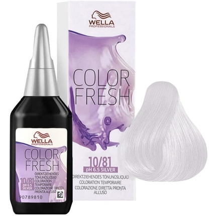 Окрашивание волос Wella Color Fresh Color 10/81 Платиновый Пепельный Перламутровый Золотистый Блонд