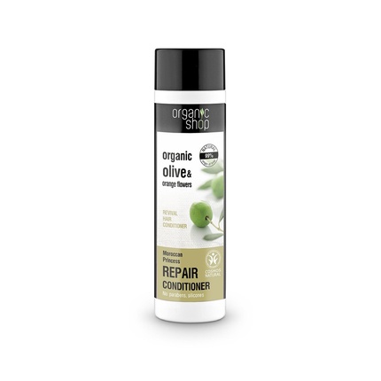 Кондиционер Organic Shop «Оживляющий с органической оливой и цветком апельсина»