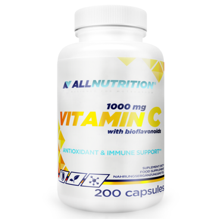 Капсулы Allnutrition Витамин C с биофлавоноидами для поддержки иммунитета