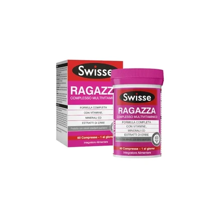 Мультивитаминный комплекс Здоровье & Счастье H&H Italy Swisse Ultivit Girl