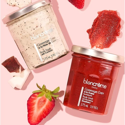 Скраб для тела Blancreme Paris Blancrème Клубничный