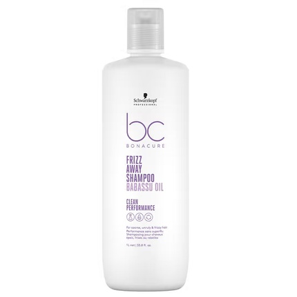 Шампунь Schwarzkopf Bonacure Frizz Away Разглаживающий шампунь