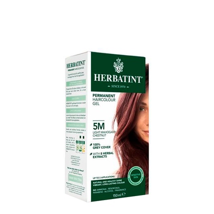 Стойкая краска для волос Herbatint Светло-коричневый с орехом кешью