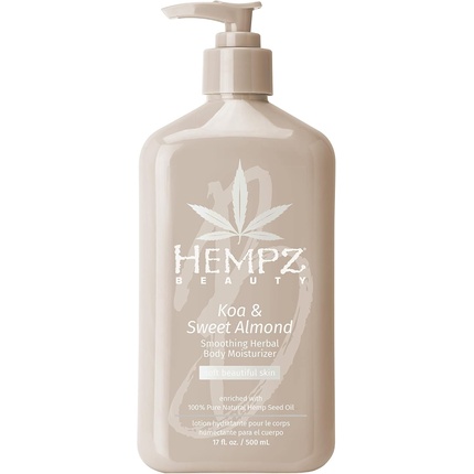 Увлажняющий лосьон для тела Hempz Koa и сладкий миндаль с эффектом разглаживания на основе трав
