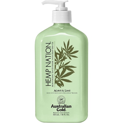 Увлажняющий и продлевающий загар лосьон для тела Australian Gold Hemp Nation