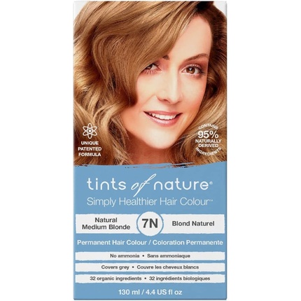 Стойкая краска для волос Tints Of Nature 7N Натуральный средне-русый