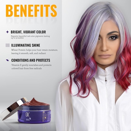 Маска для волос Gk Hair Red Bombshell