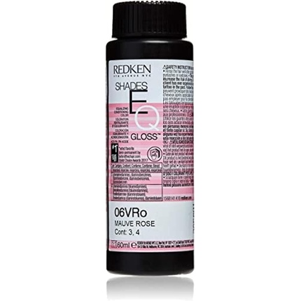 Полуперманентная краска для волос Redken Shades EQ Gloss 06VRo Розовый Мусс