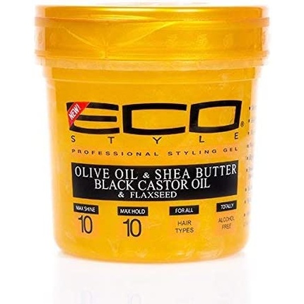 Масло для волос Ecotools Eco Style Золотое Оливковое масло Масло ши Черное касторовое масло Льняное семя