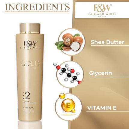 Увлажняющий лосьон для тела Fair & White Gold Revitalizing Body Lotion