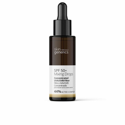 Концентрат для лица, защита от солнца, Skin Generics, капли для смешивания, УФ/УФВ фильтр