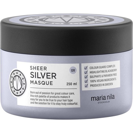 Маска для волос Maria Nila Sheer Silver Masque
