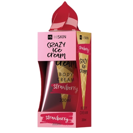Body Cream Hiskin Crazy Ice Cream