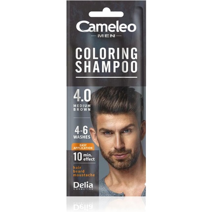 Coloring Shampoo Cameleo Men Brown Hair