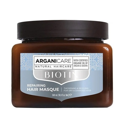 Маска для волос Arganicare с биотином для восстановления