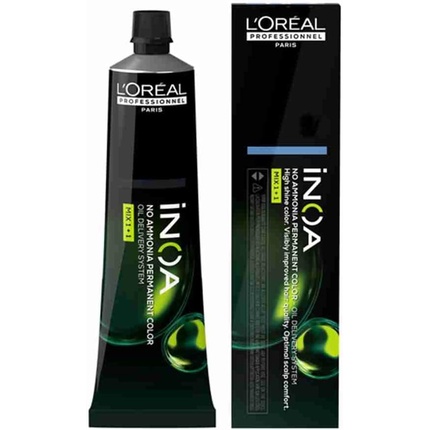 Краска для волос L'Oreal Professional iNOA 8.21 Светлый блонд иридиевый пепельный