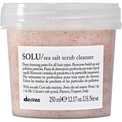 Очищающее средство Davines Essential Hair Care Solu Sea Salt Scrub