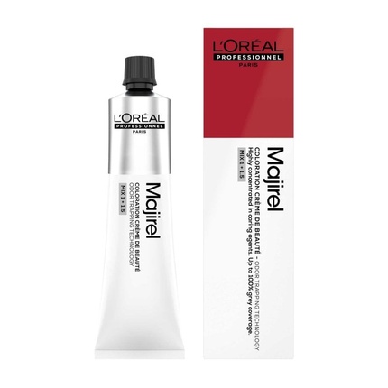 Краска для волос L'Oreal Professional Majirel Интенсивный Светло-Каштановый Красный