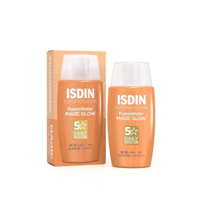 Защита от солнца в виде воды ISDIN Photoprotector Water Magic Glow SPF 30