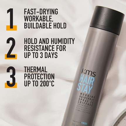 Лак для волос KMS hairstay Working Hairspray