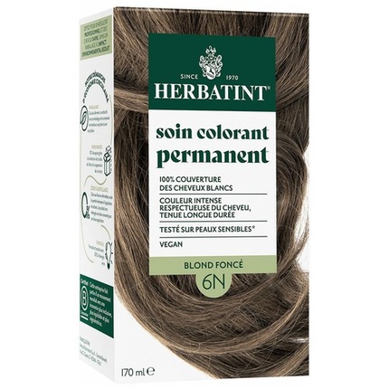 Травяная краска для волос Herbatint Permanent Color Care