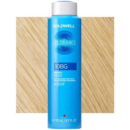 Стойкая краска для волос Goldwell Colorance Бежевый Золотой Теплый Блонд
