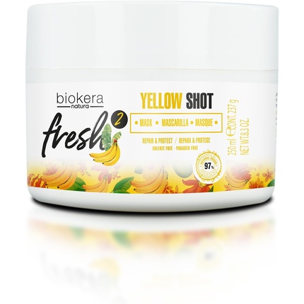 Маска для волос Salerm Biokera Fresh Yellow Shot