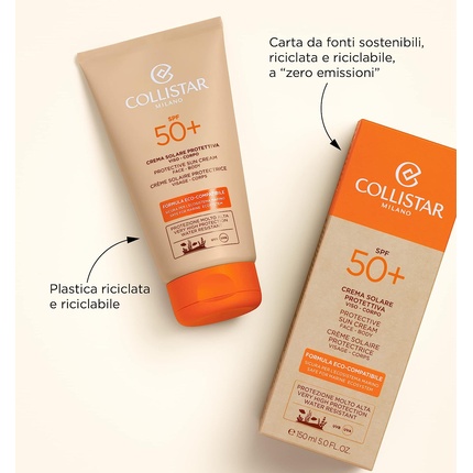 Крем для лица с защитой от солнца Collistar Protective Sun Cream Spf 50