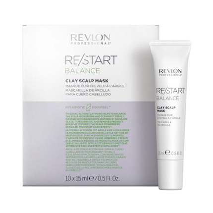 Маска для волос Revlon Restart Balance Глиняная маска для кожи головы