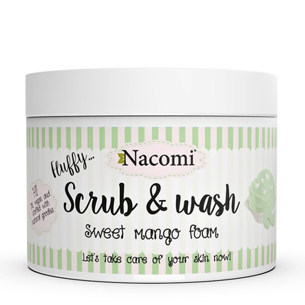 Отшелушивающая и очищающая пенка Nacomi Sweet Mango