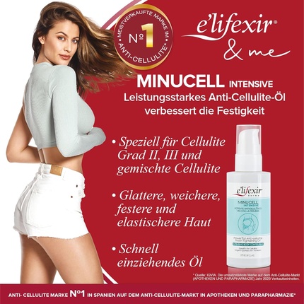 Антицеллюлитное масло E'Lifexir Minucell Intensive Powerful