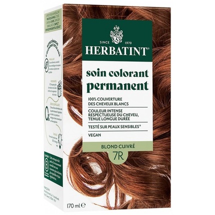 Травяная краска для волос Herbatint Permanent Color Care