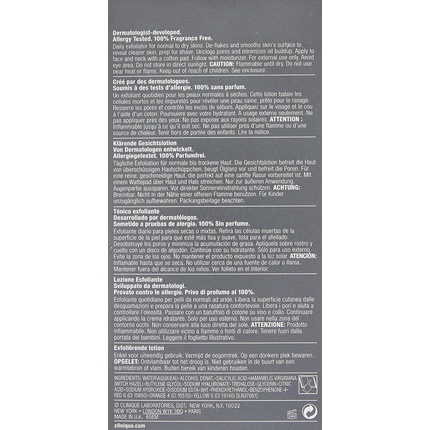 Отшелушивающий тоник Clinique Oil Control