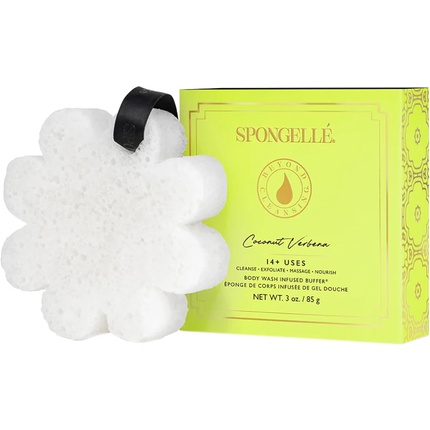 Гель для душа Spongelle Boxed Flower с ароматом кокоса и вербены