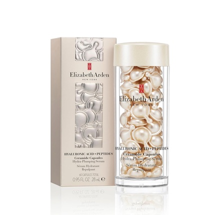 Сыворотка Elizabeth Arden с гиалуроновой кислотой, пептидами и церамидами в капсулах Hydraplumping