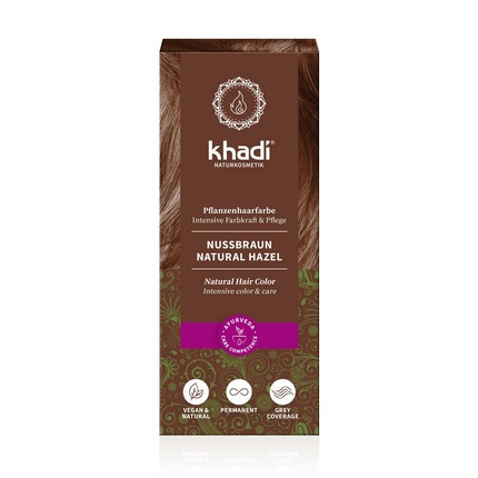 Травяная краска для волос Khadi