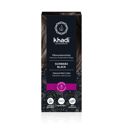 Травяная краска для волос Khadi