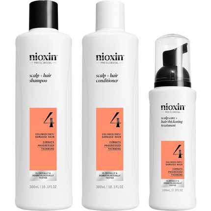 Набор для ухода за волосами Nioxin System 4
