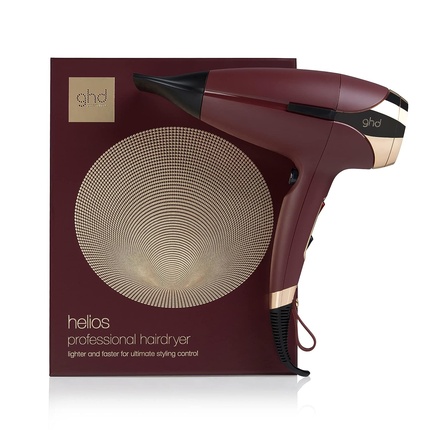 Фен GHD Helios Professional Hair Dryer с бесщеточным двигателем и ионной технологией, бордовый